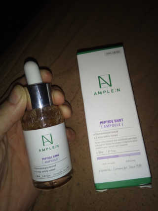 앰플엔 암 페트 펩티드 샷 AMPOULE — 5점을 준 리뷰어가 2019년 7월 올린 사용 사진