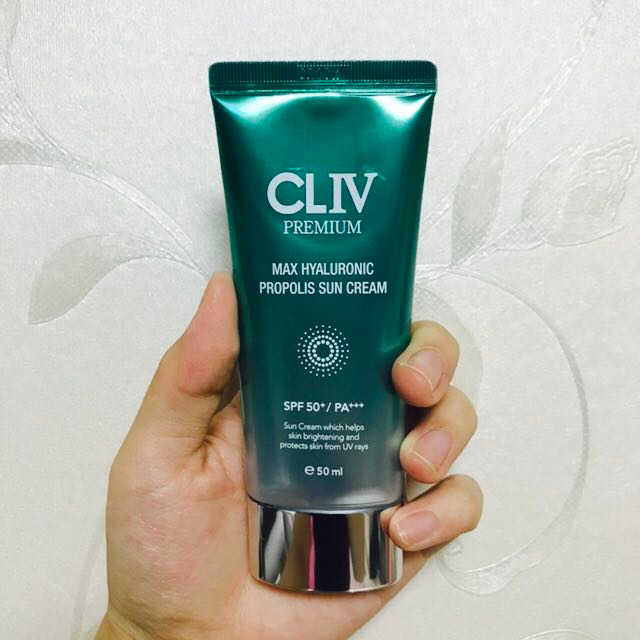 맥스 히아루로닉 프로폴리스 썬 크림 리뷰 사진