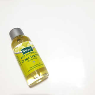 [크나이프] 그레이프씨드 슬리밍 마사지오일 100ml — 4점을 준 리뷰어가 2019년 9월 올린 사용 사진
