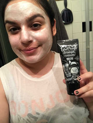 엘리자베카 Elizavecca  LongoLongo Gronique Diamond Mask Pack — 3.17점을 준 리뷰어가 2018년 7월 올린 사용 사진