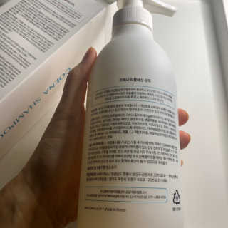 코에나샴푸 500ml — 5점을 준 리뷰어가 2019년 7월 올린 사용 사진