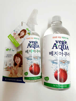 베지아쿠아 475ml + 리필 1000ml 1Set — 5점을 준 리뷰어가 2019년 9월 올린 사용 사진