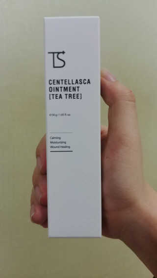 리스킨 [TS]센텔라스카연고 — 5점을 준 리뷰어가 2019년 1월 올린 사용 사진