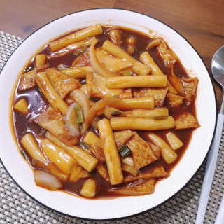추억의 국민학교 떡볶이 시그니처국떡 + 추억의국떡 3종 — 5점을 준 리뷰어가 2019년 7월 올린 사용 사진