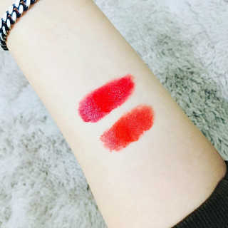 [블랙루즈] 에어 핏 벨벳 틴트 시즌2 中 택1+랜덤1 — 5점을 준 리뷰어가 2018년 10월 올린 사용 사진