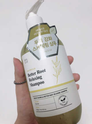 달리프 클로렐라 베러 루트 릴렉싱 샴푸 500ml — 5점을 준 리뷰어가 2020년 1월 올린 사용 사진