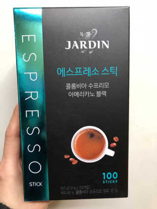 (주)쟈뎅 쟈뎅 에스프레소 스틱 아메리카노 블랙 — 5점을 준 리뷰어가 2018년 10월 올린 사용 사진