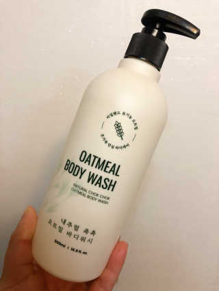 (주)에네스티 내추럴 촉촉  오트밀 바디워시 500ml — 4.5점을 준 리뷰어가 2020년 3월 올린 사용 사진