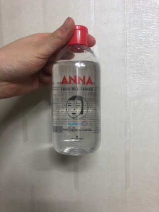 솔테라피 안나 트러블 토너 300ml — 4점을 준 리뷰어가 2019년 4월 올린 사용 사진