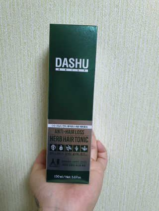 다슈코리아 다슈 데일리 안티 헤어로스 허브 헤어토닉 150ml — 5점을 준 리뷰어가 2019년 10월 올린 사용 사진