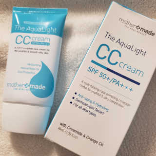 마더메이드 더 아쿠아라이트 CC크림 SPF50+ PA+++ — 5점을 준 리뷰어가 2019년 11월 올린 사용 사진