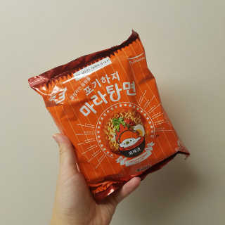 [풀무원] 포기하지 마라탕면 — 5점을 준 리뷰어가 2019년 7월 올린 사용 사진