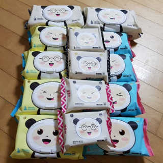 달곰이 물티슈 — 5점을 준 리뷰어가 2018년 2월 올린 사용 사진