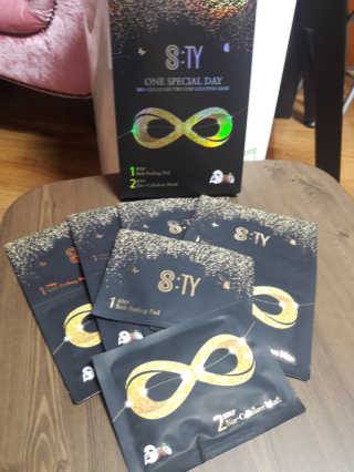 8TY 코스메틱 에잇티 8TY 2 STEP 솔루션 마스크 — 5점을 준 리뷰어가 2019년 9월 올린 사용 사진