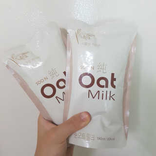 순오트밀크, soon oat milk — 4.67점을 준 리뷰어가 2018년 8월 올린 사용 사진