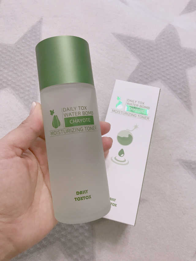 데일리톡스 워터밤 차요테 모이스처라이징 토너 리뷰 사진