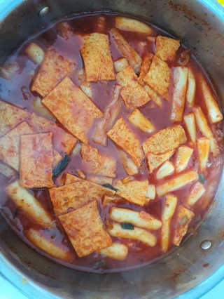 화곡미담 옛날 떡볶이 — 4.5점을 준 리뷰어가 2020년 3월 올린 사용 사진