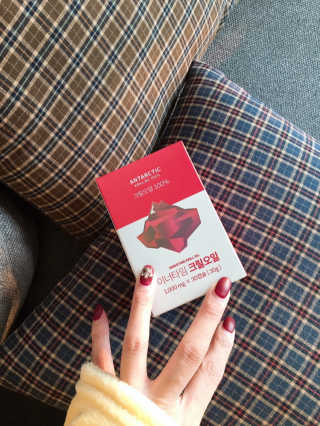 이너블릭 이너타임 크릴오일 — 5점을 준 리뷰어가 2019년 12월 올린 사용 사진