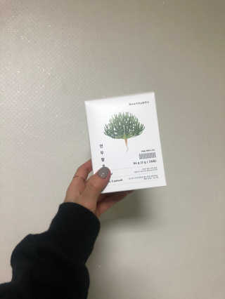 헬씨앤핏 디톡스와 변비에 탁월한 연두함초. 천연변비약으로 유명 — 4.5점을 준 리뷰어가 2020년 1월 올린 사용 사진