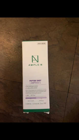 앰플엔 암 페트 펩티드 샷 AMPOULE — 5점을 준 리뷰어가 2019년 6월 올린 사용 사진