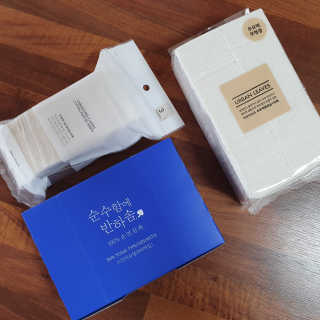 어반리브즈 프리미엄 화장솜 트라이얼 SET — 5점을 준 리뷰어가 2019년 8월 올린 사용 사진