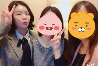 터치인솔 프리티필터 쉬폰 벨벳 립틴트 — 5점을 준 리뷰어가 2018년 10월 올린 사용 사진