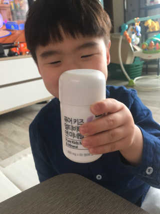 네츄럴굿띵스 퓨어 키즈 멀티비타민 앤 미네랄 30일분 — 4.33점을 준 리뷰어가 2018년 4월 올린 사용 사진