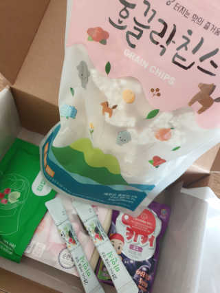 [맘마레시피] 육아맘을 위한 간식정기배송 — 5점을 준 리뷰어가 2019년 11월 올린 사용 사진