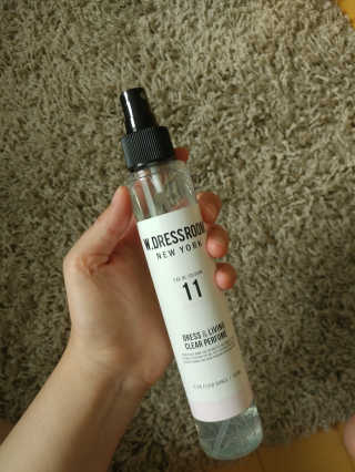 더블유드레스룸 드레스퍼퓸 150ml — 4.83점을 준 리뷰어가 2018년 10월 올린 사용 사진