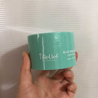 아이릴리프 블루 미라클 마스크 130g — 5점을 준 리뷰어가 2019년 8월 올린 사용 사진