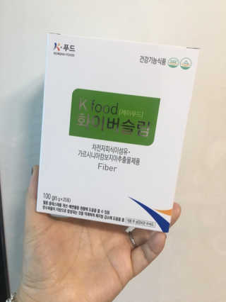 케이푸드 똥기사의 Kfood 화이버슬림 — 5점을 준 리뷰어가 2019년 8월 올린 사용 사진