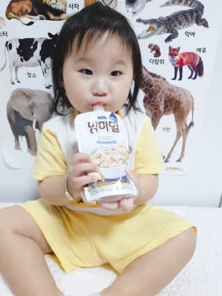 [매일유업] 맘마밀 안심밥상 6개입 — 5점을 준 리뷰어가 2019년 8월 올린 사용 사진