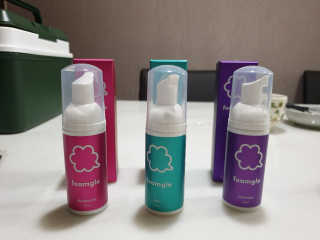 폼글 I foamgle [폼글] 거품가글 50ml 3종 - 민트, 라벤더, 라즈베리 — 3점을 준 리뷰어가 2019년 11월 올린 사용 사진