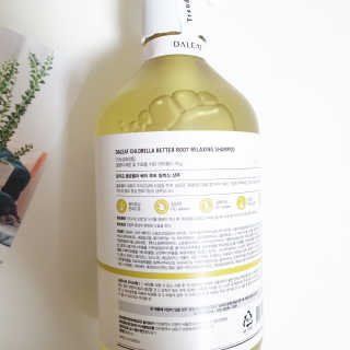 달리프 클로렐라 베러 루트 릴렉싱 샴푸 500ml — 5점을 준 리뷰어가 2020년 2월 올린 사용 사진