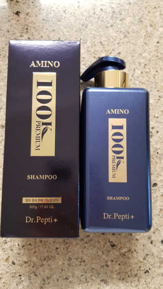 닥터펩티 아미노 100K 프리미엄 샴푸 500g — 3.67점을 준 리뷰어가 2018년 6월 올린 사용 사진