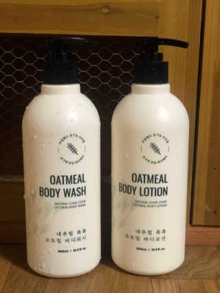 (주)에네스티 내추럴 촉촉  오트밀 바디로션 500ml — 4.5점을 준 리뷰어가 2020년 3월 올린 사용 사진