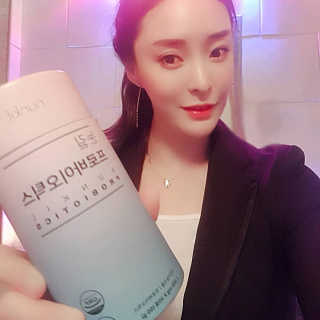 눈길 프로바이오틱스 눈길 콜라겐 프로바이오틱스 — 5점을 준 리뷰어가 2019년 11월 올린 사용 사진