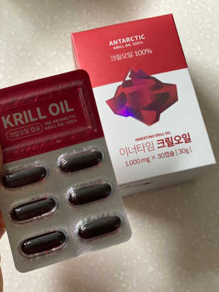 이너블릭 이너타임 크릴오일 — 5점을 준 리뷰어가 2019년 12월 올린 사용 사진
