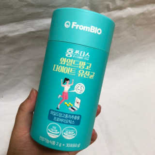 홍쓰다스 다이어트유산균, 체지방감소와 장건강개선 — 4점을 준 리뷰어가 2019년 8월 올린 사용 사진