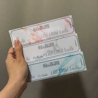 큐어스크립트 닥터폴스 3종[바닐블랙티, 라임만다린, 패츌리머스크] — 3.5점을 준 리뷰어가 2018년 6월 올린 사용 사진