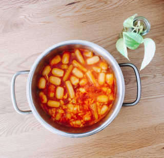 미쓰리떡볶이 just 10 min 패키지 — 5점을 준 리뷰어가 2018년 5월 올린 사용 사진