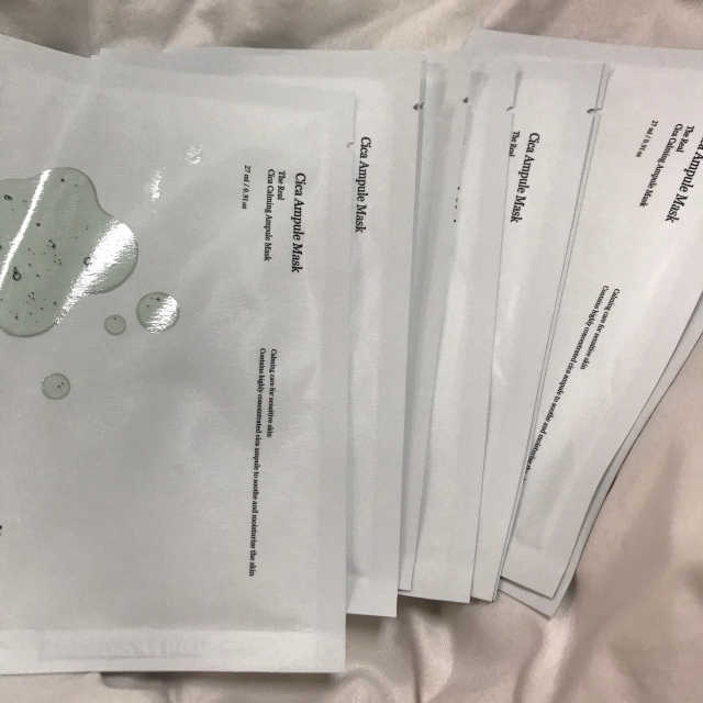셀리맥스 시카 앰플 마스크 리뷰 사진