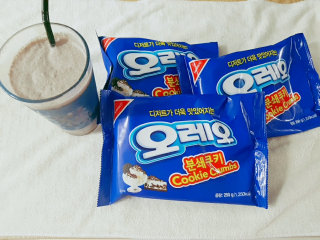 오레오 분쇄쿠키 — 4점을 준 리뷰어가 2016년 9월 올린 사용 사진