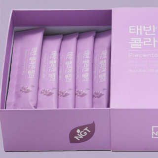 네츄럴굿띵스 태반 콜라겐 젤리 15포 — 5점을 준 리뷰어가 2019년 3월 올린 사용 사진