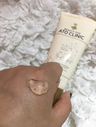 뷰티여우_아토클리닉 [아토클리닉] 아기들이 쓰는 보습, 진정 수딩젤 2개 — 5점을 준 리뷰어가 2019년 7월 올린 사용 사진