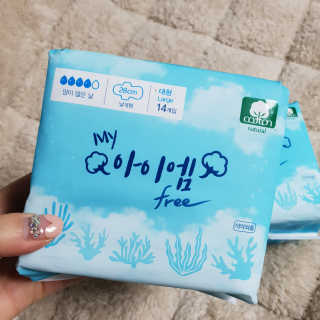 보타메디 마이아이엠 생리대 — 4.83점을 준 리뷰어가 2018년 12월 올린 사용 사진