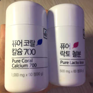 네츄럴굿띵스 퓨어 코랄 칼슘 700 30일분 — 5점을 준 리뷰어가 2018년 11월 올린 사용 사진