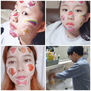 꼬모조이 콩순이 포밍 핸드워시 콩순이 엉뚱발랄 포인트팩 세트 — 5점을 준 리뷰어가 2019년 12월 올린 사용 사진
