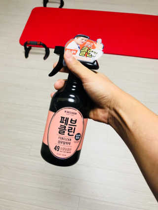 더블유드레스룸 페브클린 500ml — 5점을 준 리뷰어가 2018년 8월 올린 사용 사진