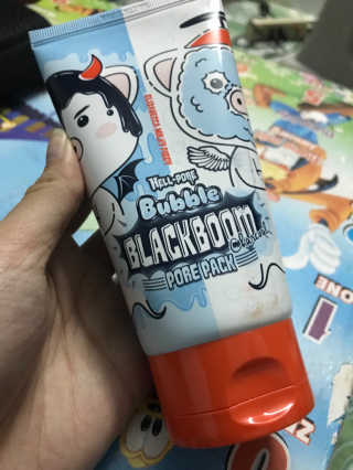 엘리자베카 헬포어 버블 블랙붐 차콜 포어팩 — 4점을 준 리뷰어가 2019년 3월 올린 사용 사진